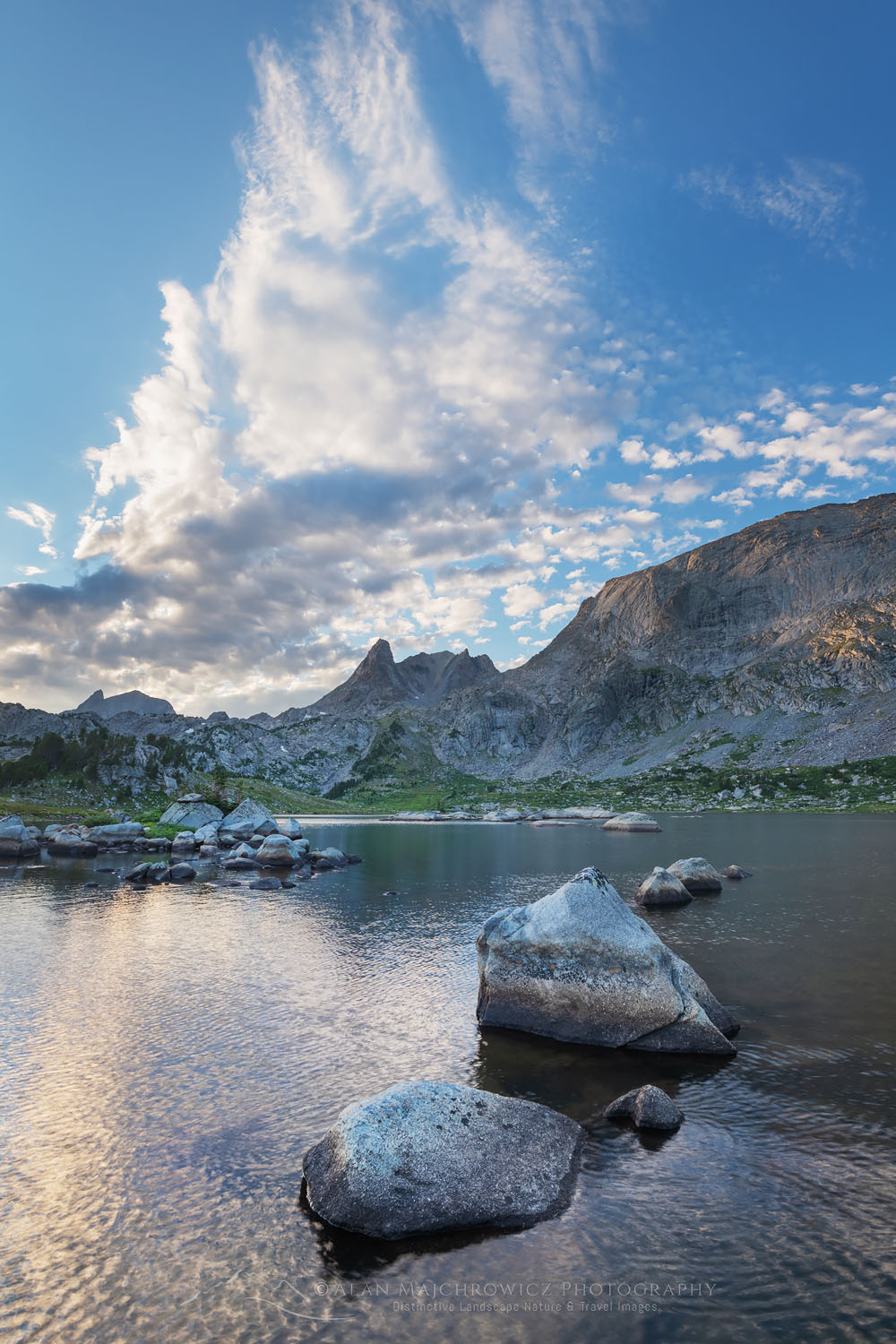 Pyramid Lake Bridger Wilderness Wyoming Alan Majchrowicz Photography