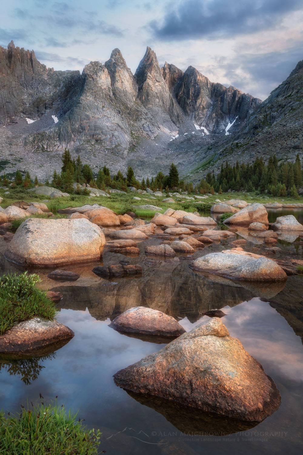 Shadow Lake Wind River Range Wyoming Alan Majchrowicz