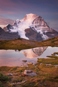Mount Robson sunrise, Canadian Rockies