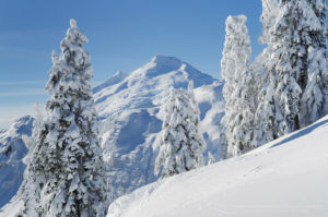 Mount Baker in winter North Cascades