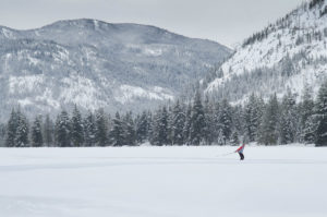 Cross country skiing North Cascades