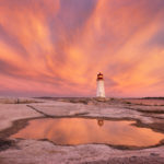 Peggy's Cove Lighthouse Nova Scotia