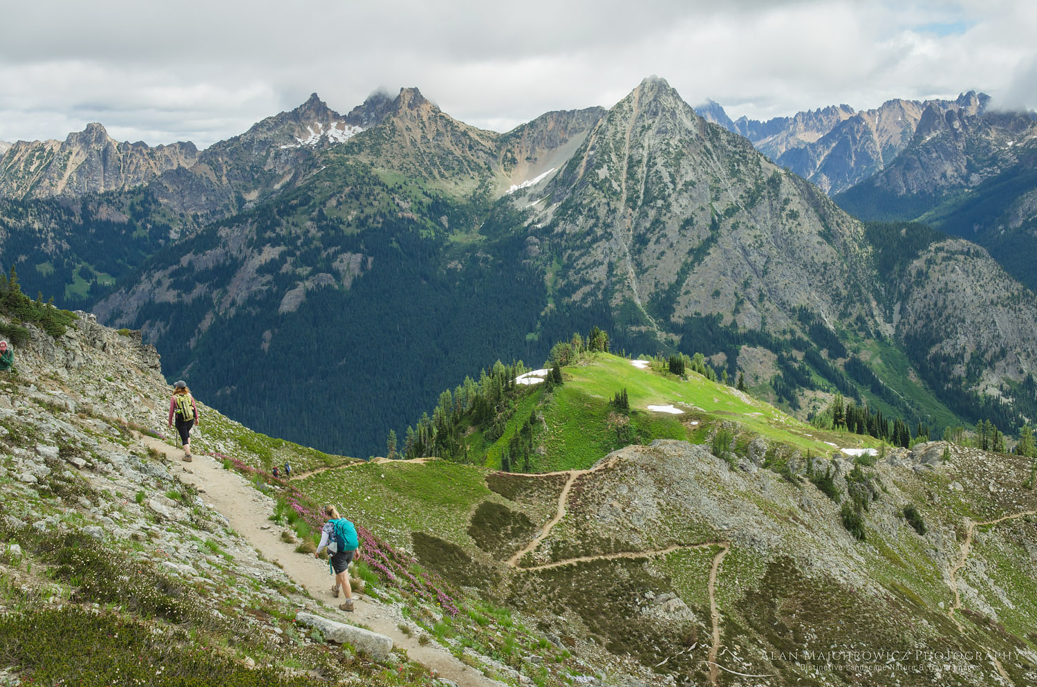 Maple pass outlet trail