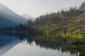 Lower Marriott Lake Coast Mountains British Columbia