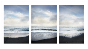 Gold Bluffs Beach Triptych, California