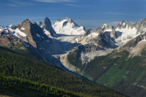Howser Towers Vowell Glacier, Bugaboos