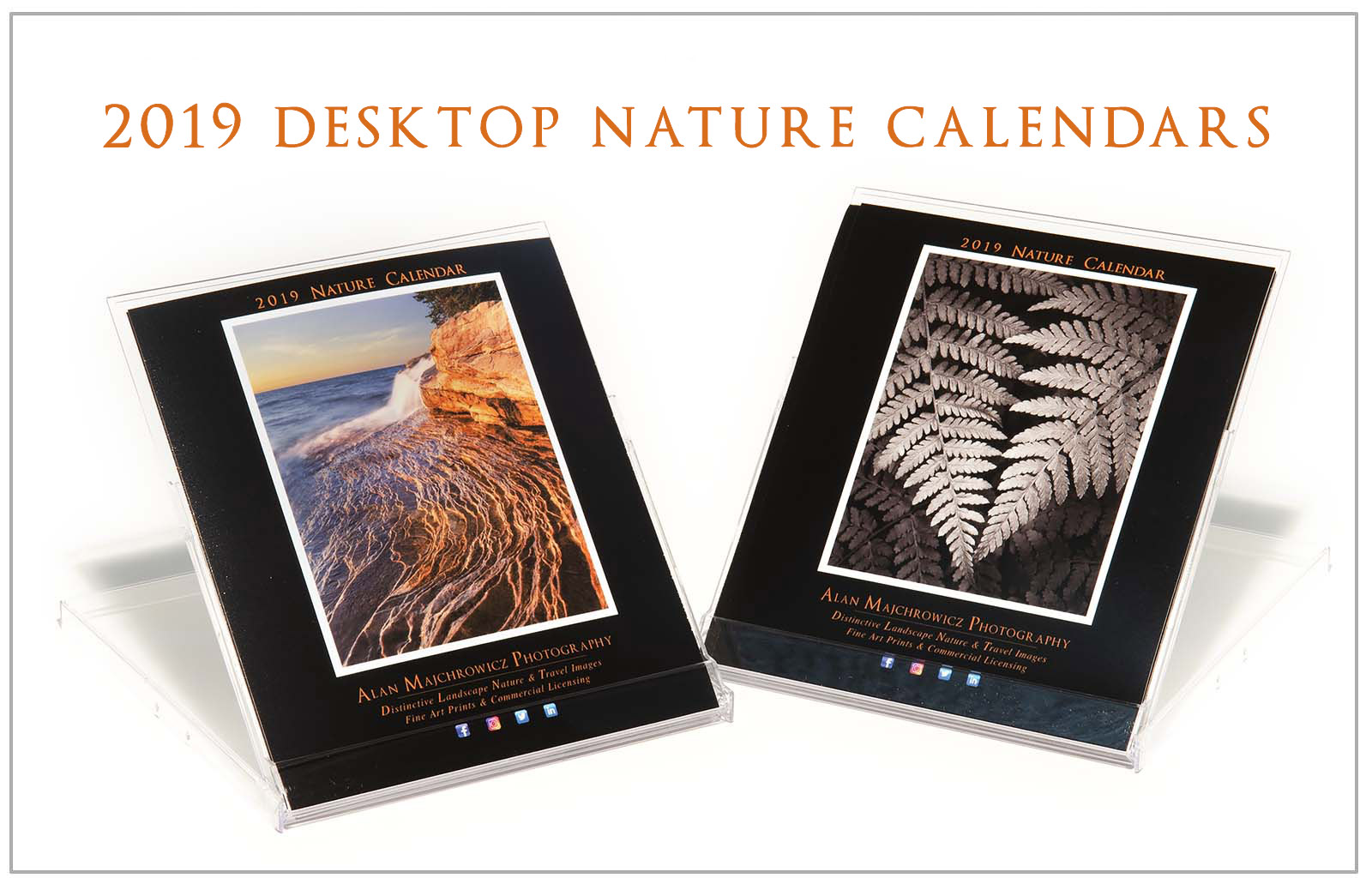 2019 desktop calendars
