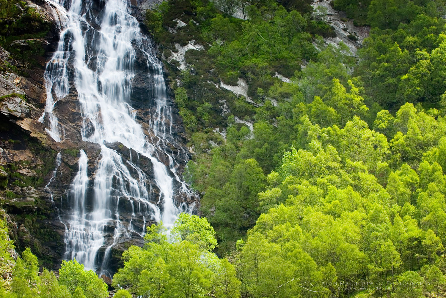 An Steall Falls, Glen Nevis Scotland #11407