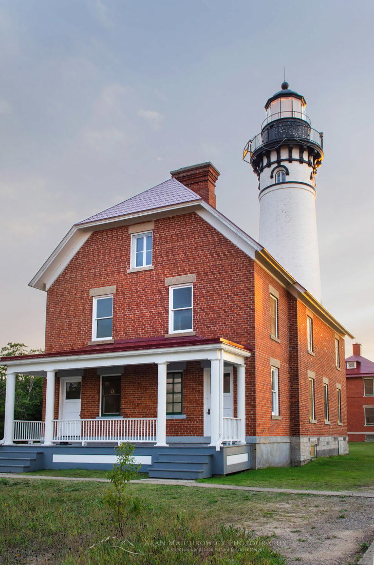 Au Sable Light Station, Pictured Rocks, Michigan - Alan Majchrowicz