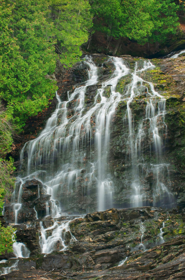 Beaver Brook Falls New Hampshire - Alan Majchrowicz Photography