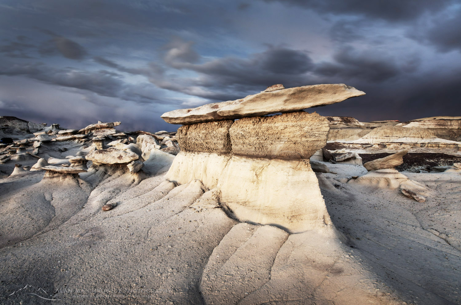 High in the terrain of New Mexico, these vast badlands attract ...