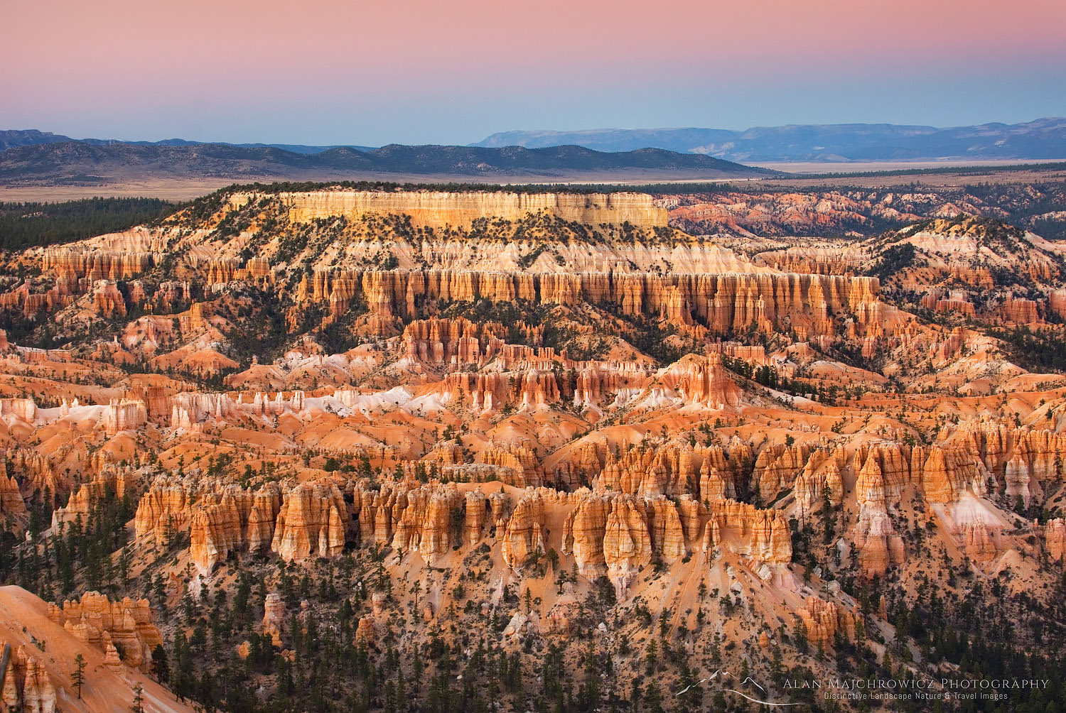 Sunset over Bryce Canyon, Bryce Canyon National Park Utah #31854