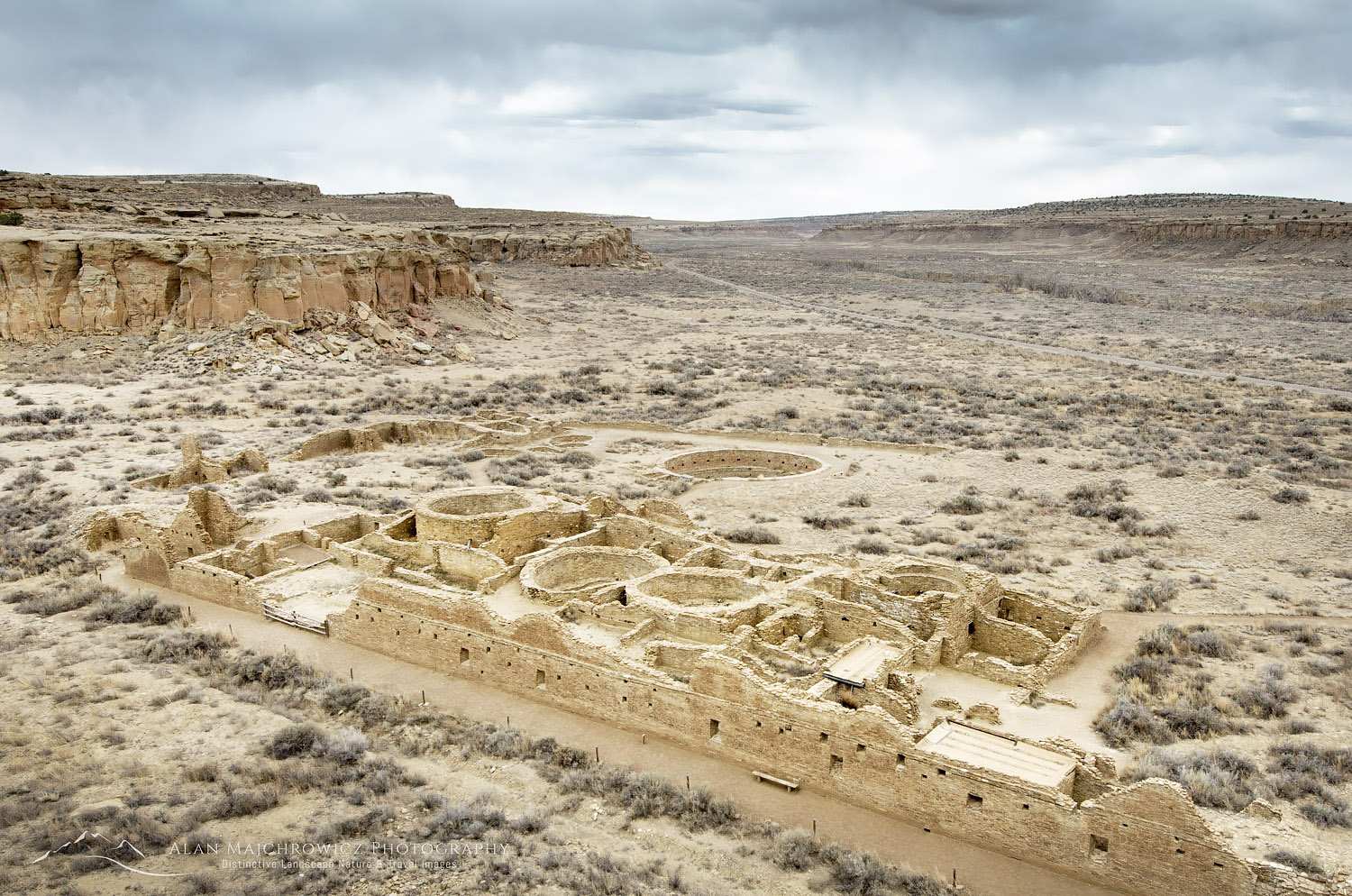 View of Chetro Ketl Ruins, Chaco Culture National Historical Park, New Mexico #57268
