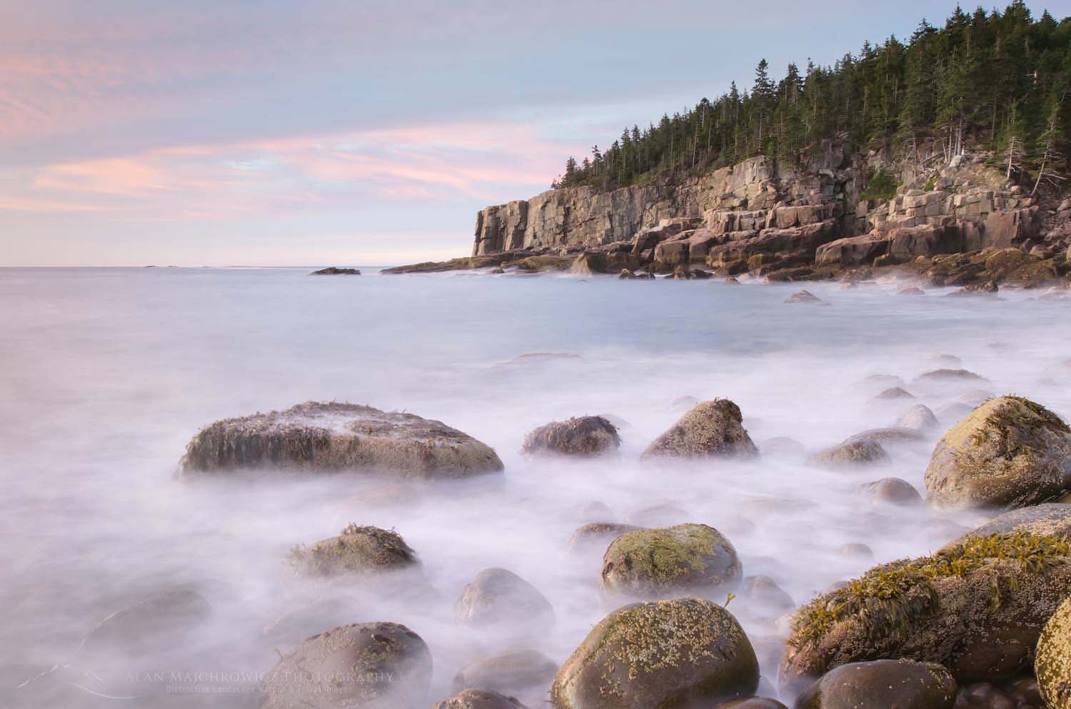 Cobblestone Beach at Otter Cliffs, Acadia National Park, Maine #59049