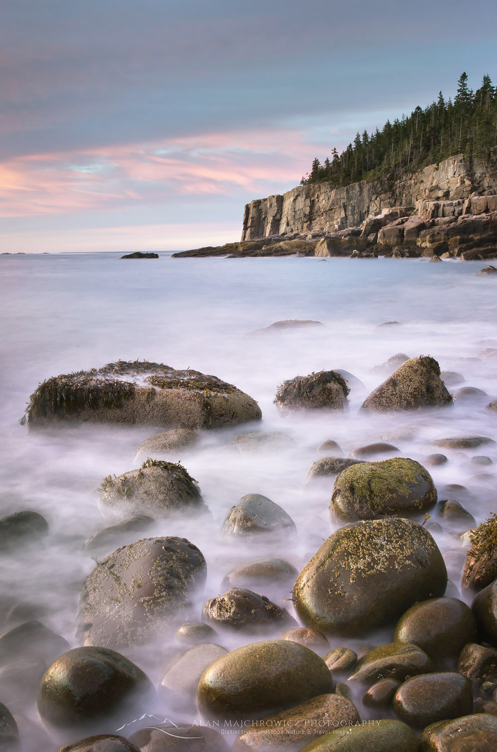 Cobblestone Beach at Otter Cliffs, Acadia National Park, Maine #59047