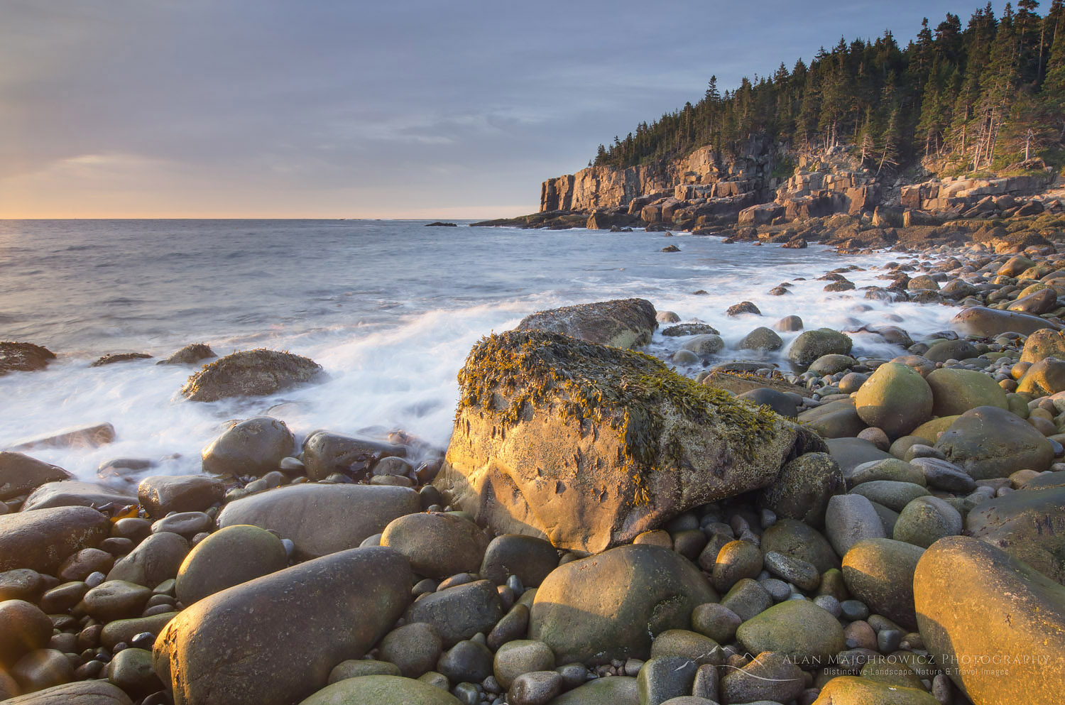 Cobblestone Beach at Otter Cliffs, Acadia National Park, Maine #59060