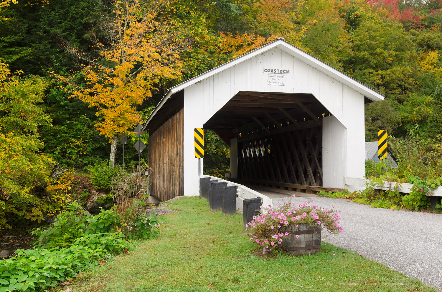 Comstock covered bridge, Montgomery, Vermont #59204