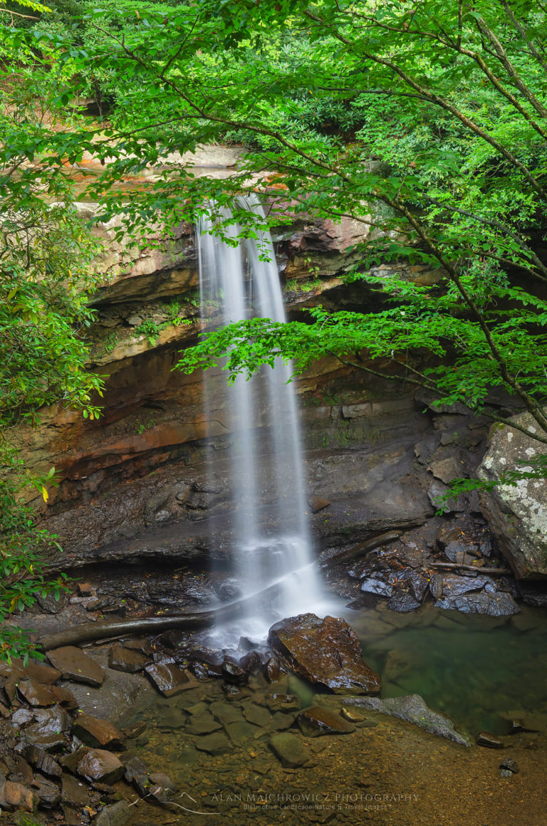 Cucumber Falls, Ohiopyle State Park, Pennsylvania. - Alan Majchrowicz ...