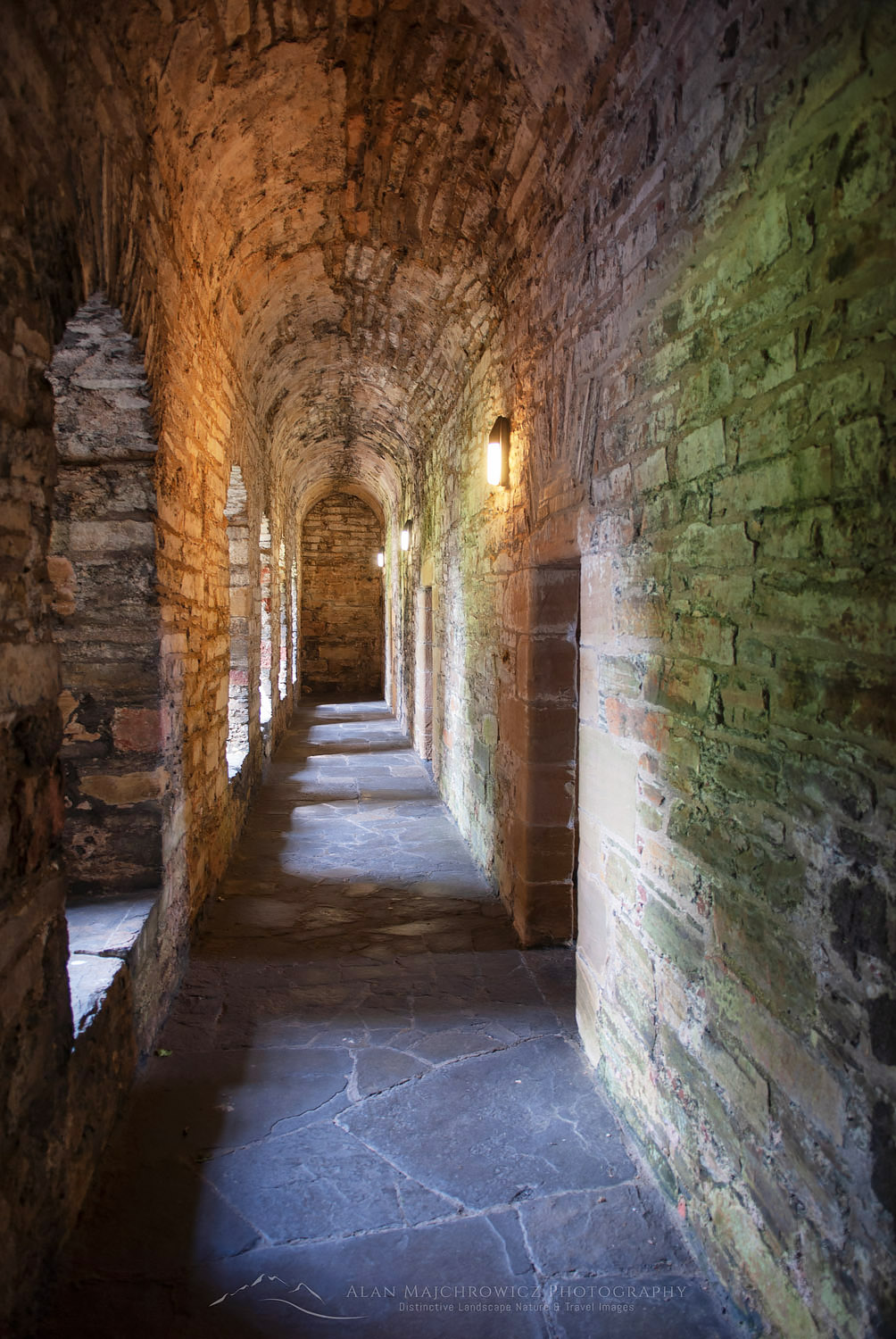 Cloister in the Earl's Palace, Kirkwall Orkney Mainland Scotland #12462