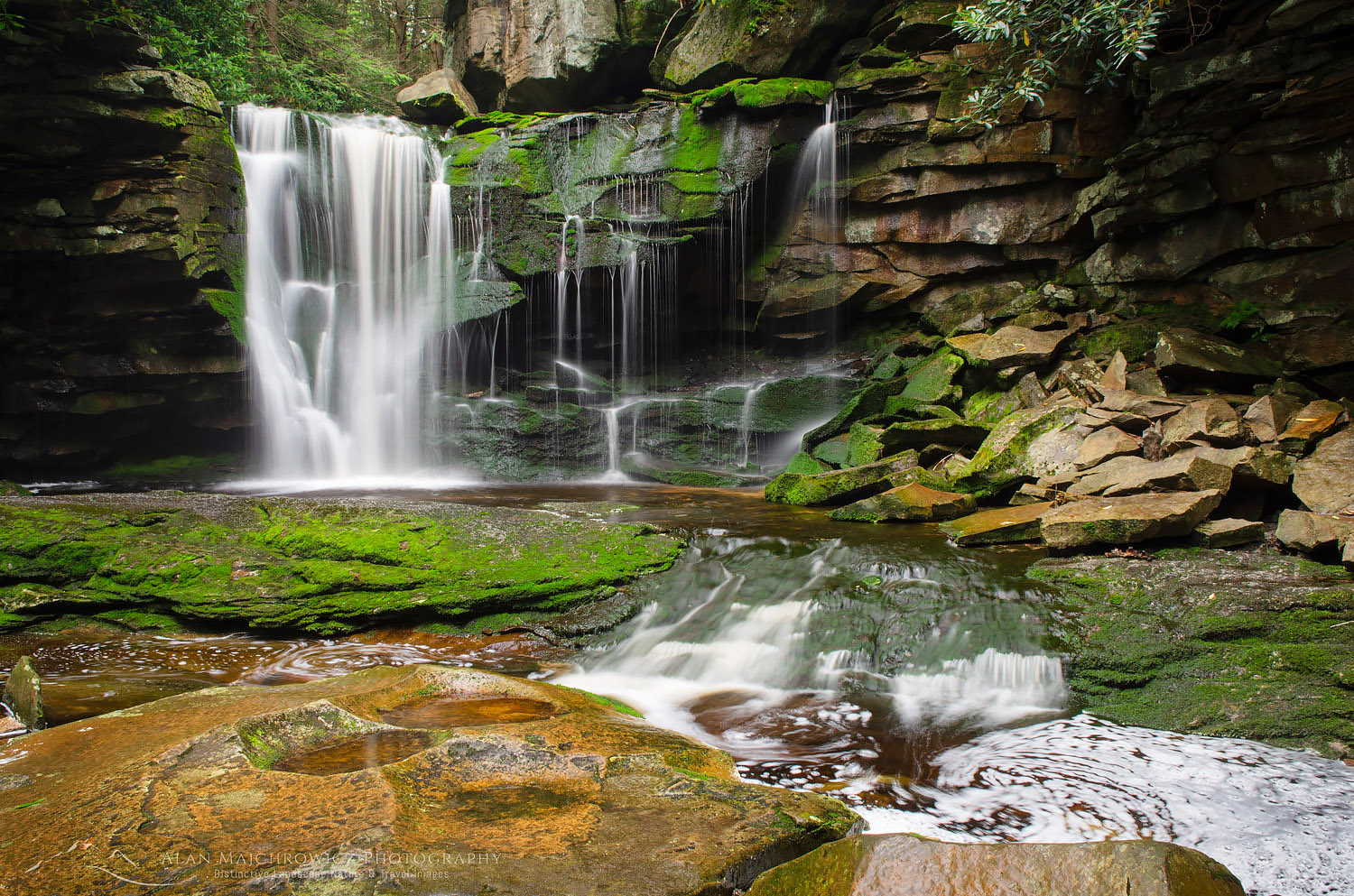 First or Upper Elakala Falls, Blackwater Falls State Park, West Virginia #63357