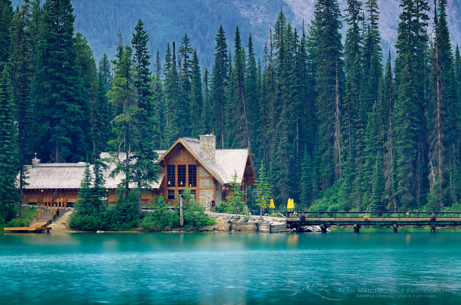 Emerald Lake Lodge, Yoho National Park British Columbia Canada #4810