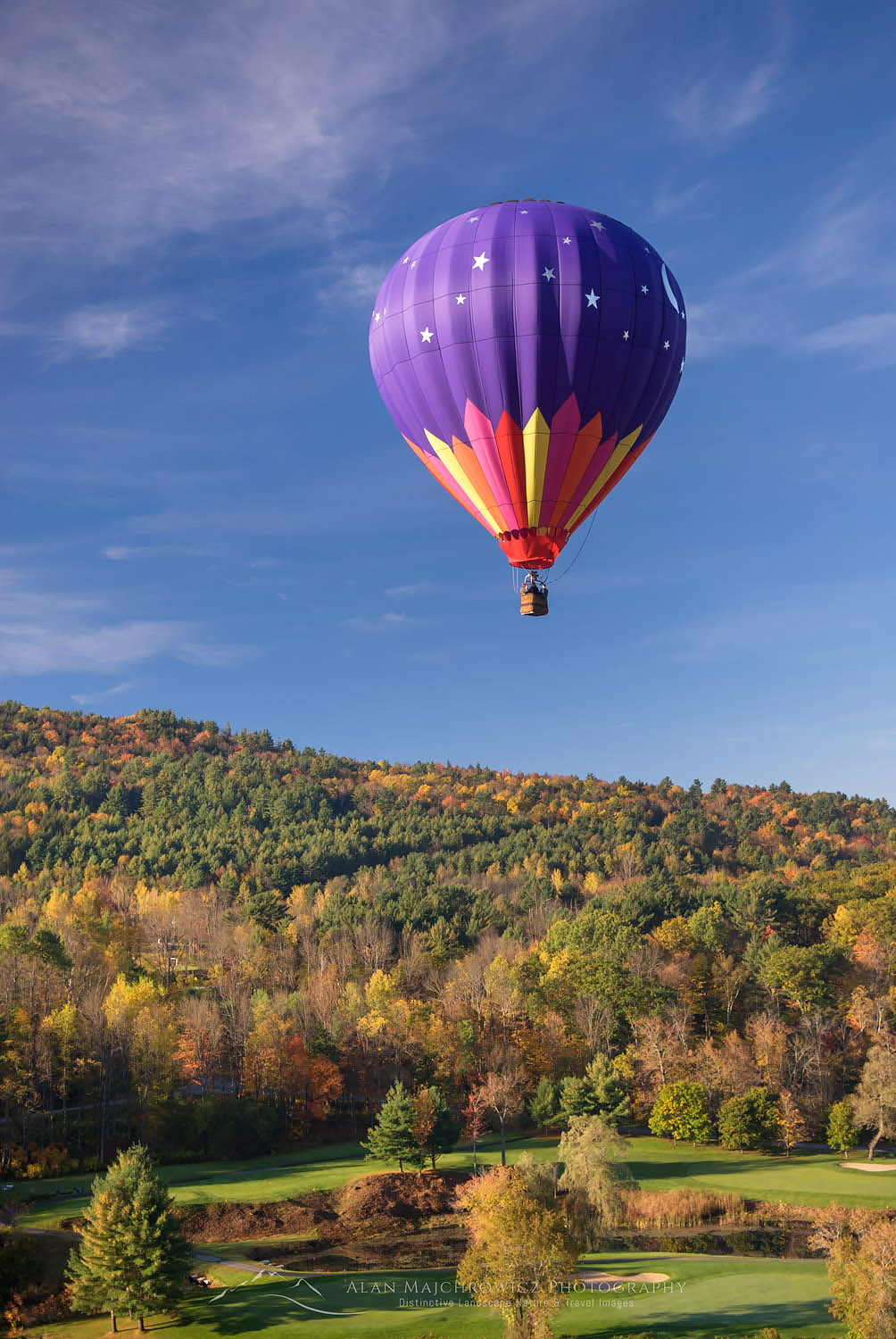Hot air ballooning Quechee Vermont #8240