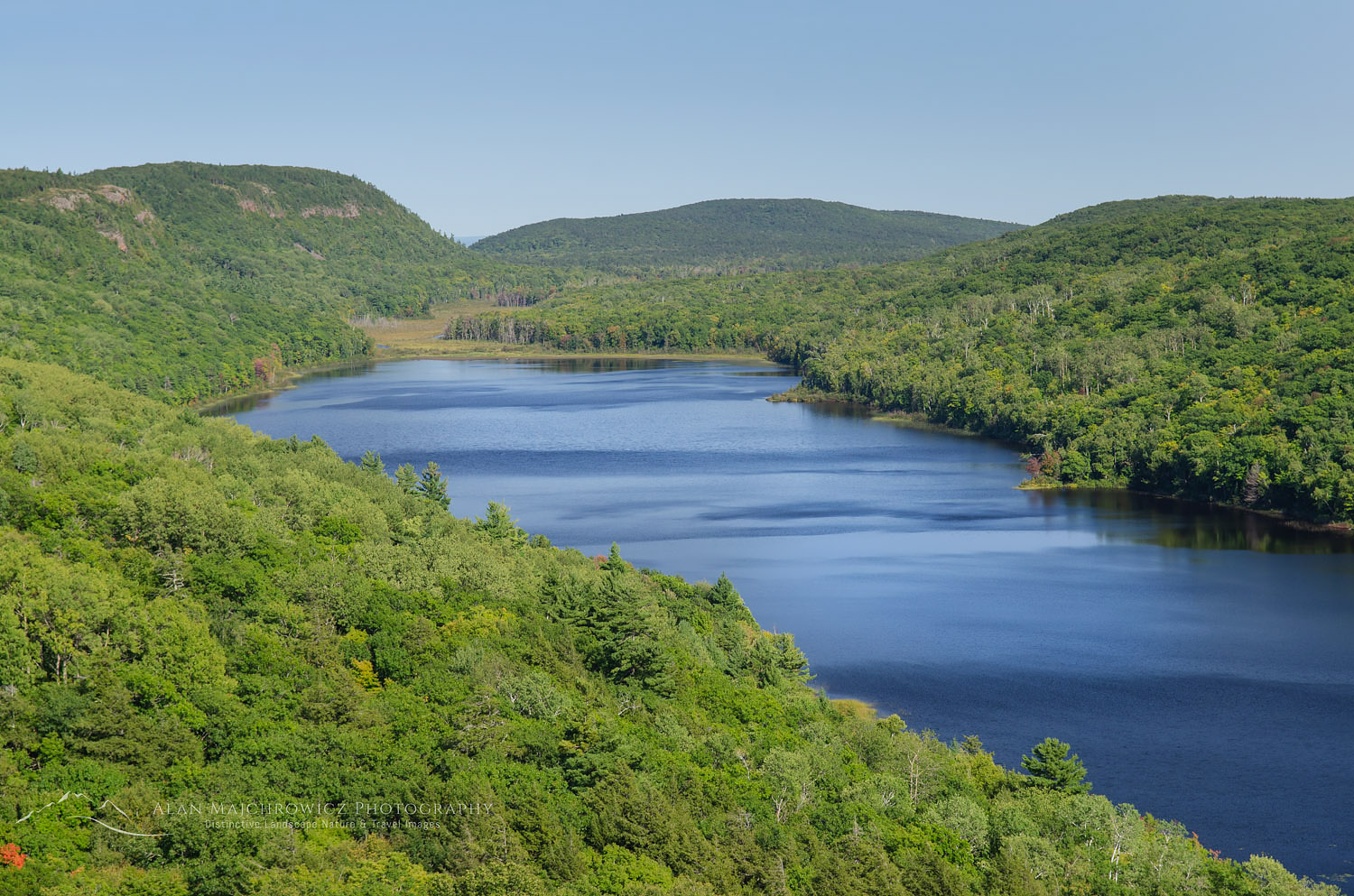 Lake of the Clouds Porcupine Mountains Wilderness State Park Michigan #63958