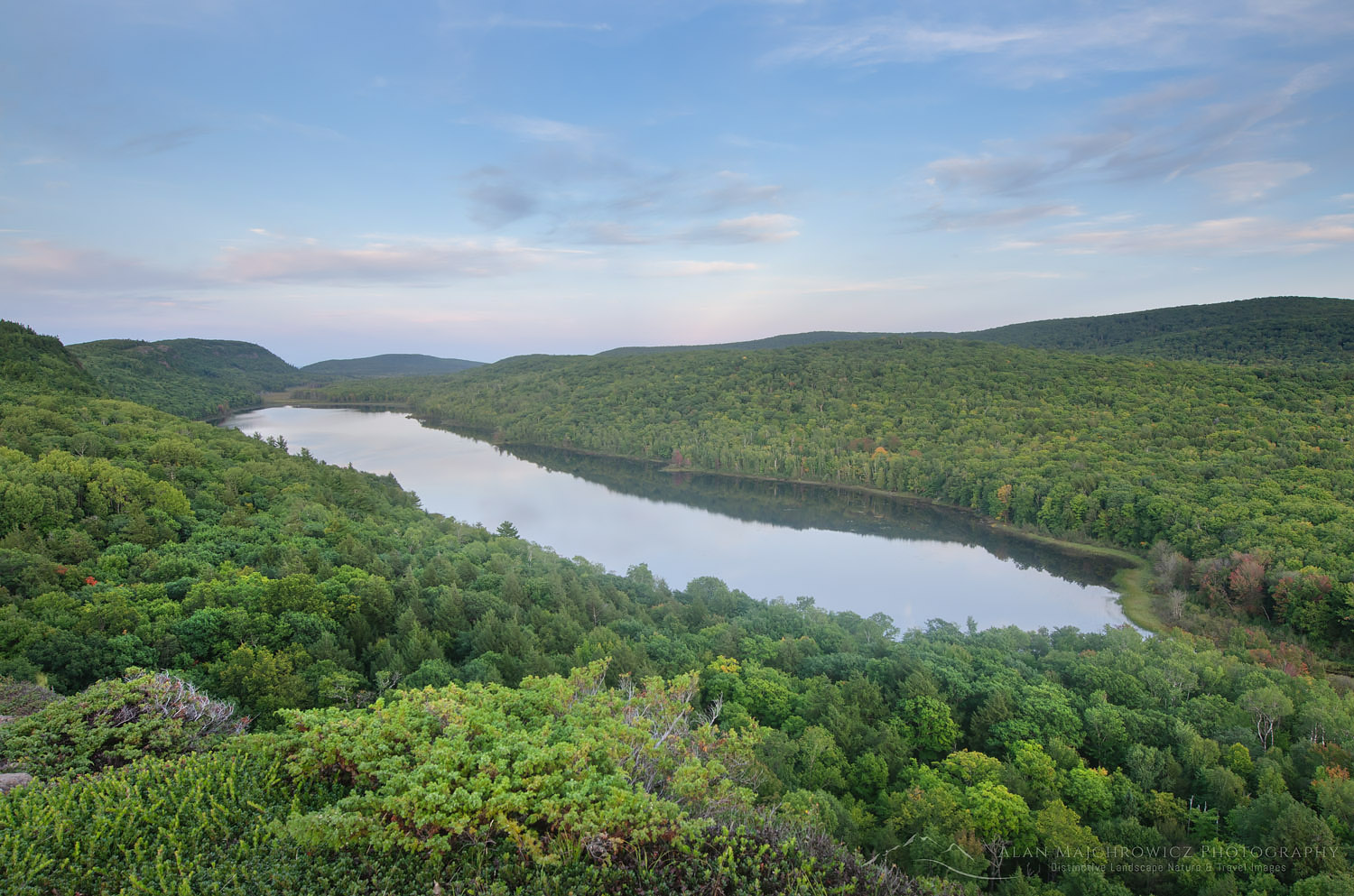 Lake of the Clouds Porcupine Mountains Wilderness State Park Michigan #63962