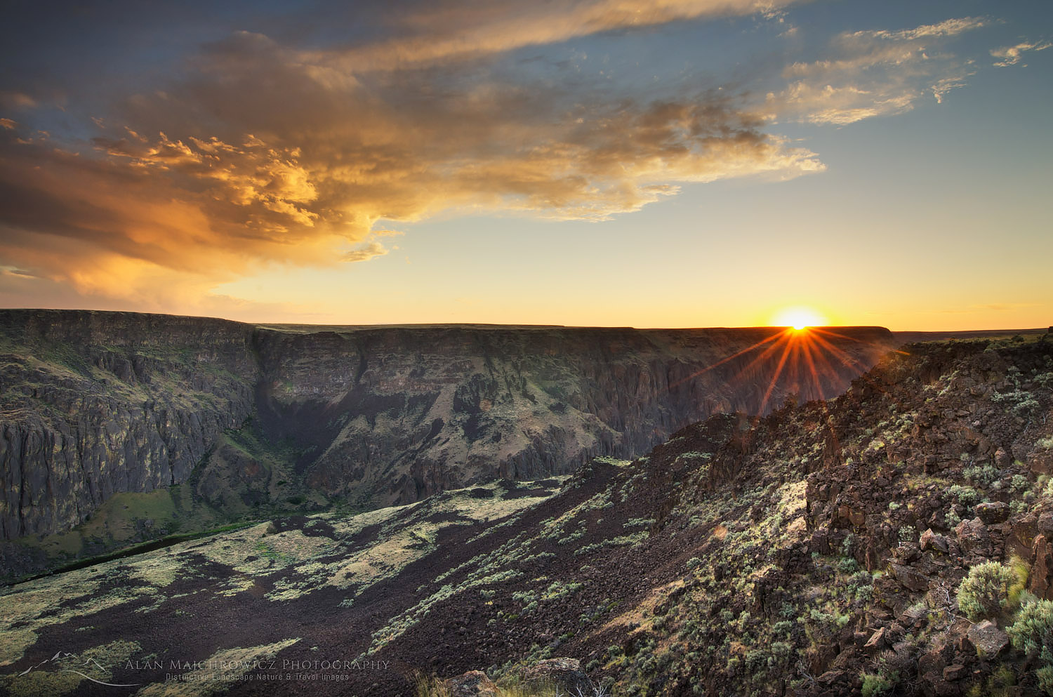 Owyhee River Canyon Sunset Oregon #56352