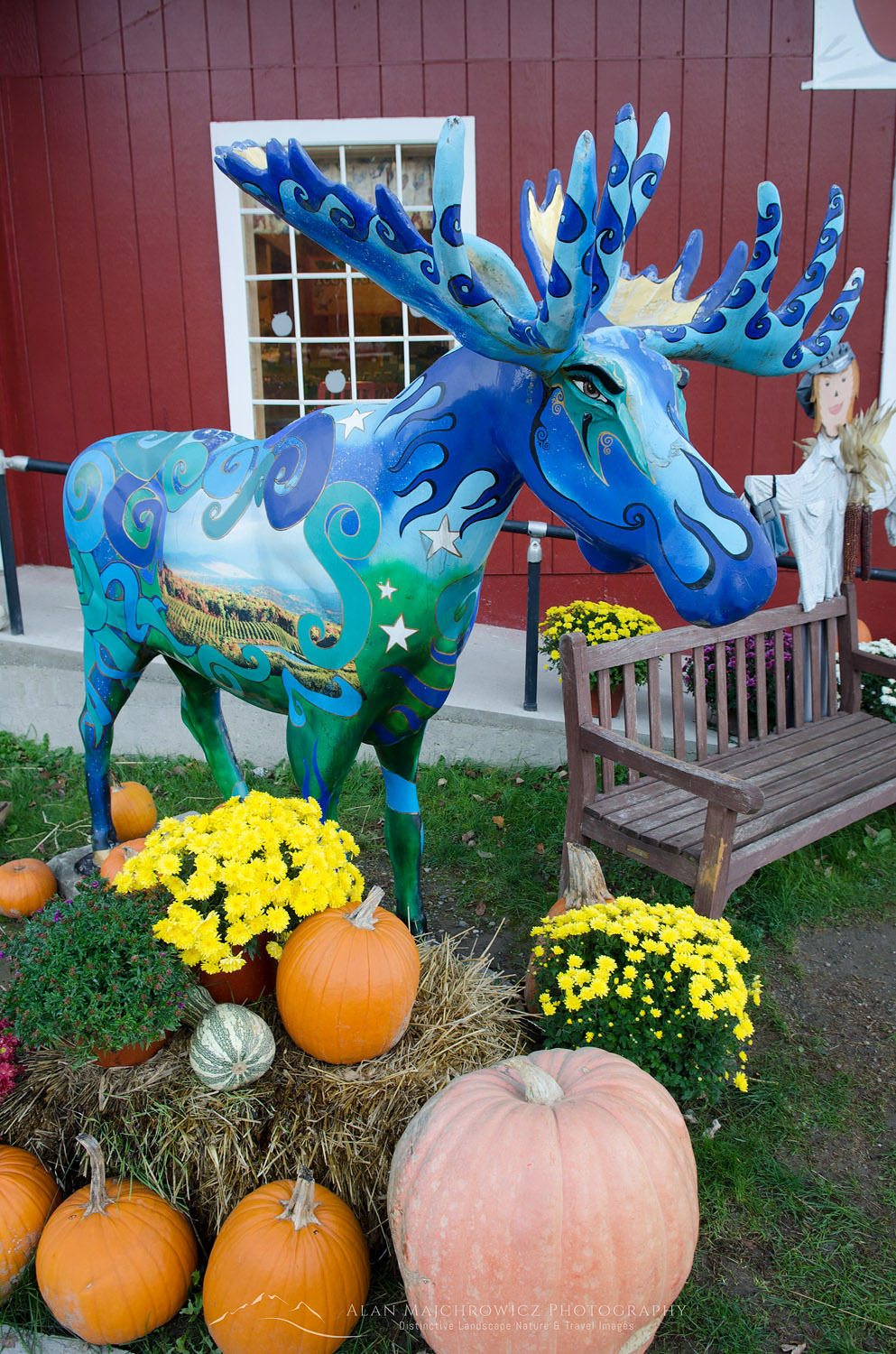 Painted Moose Bennington Vermont #59514