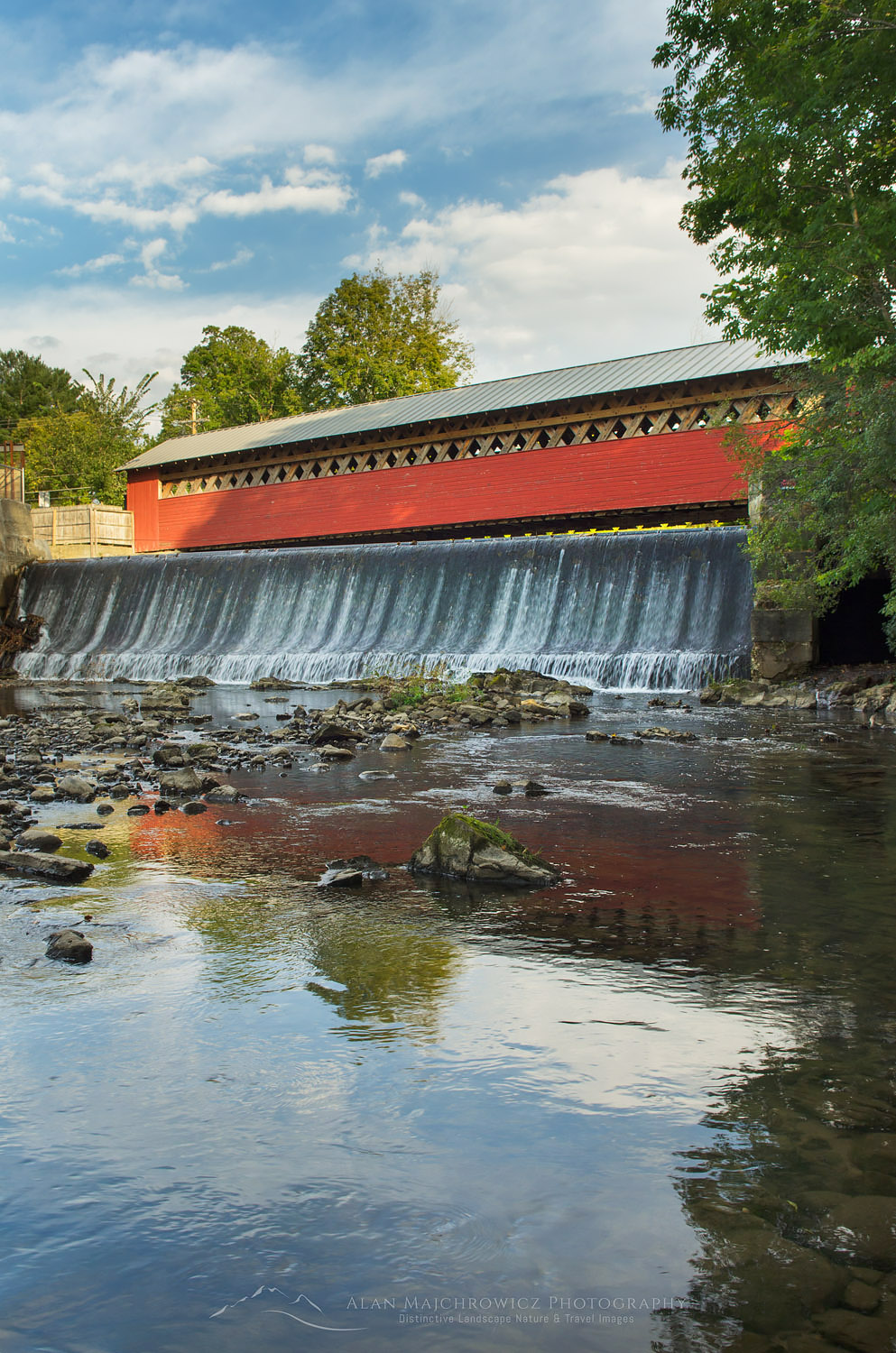 Paper Mill Village Bridge, Bennington Vermont #58463