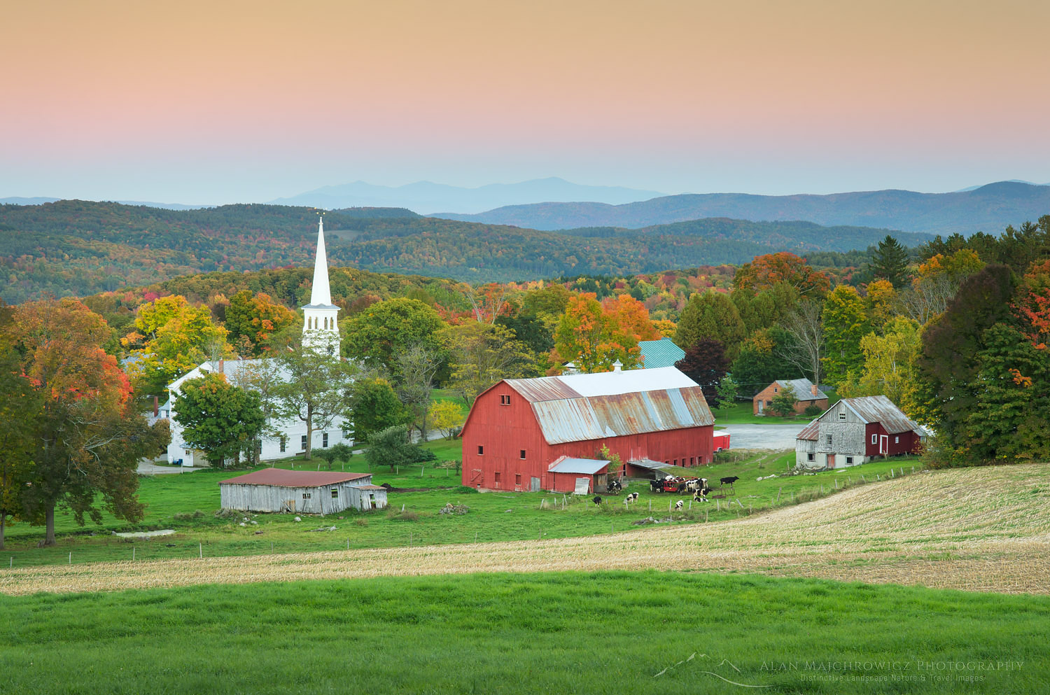 Picturesque rural scene, Peacham, Vermont #59321