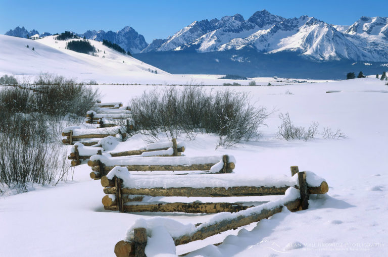 Sawtooth Mountainsin winter, Idaho Alan Majchrowicz Photography