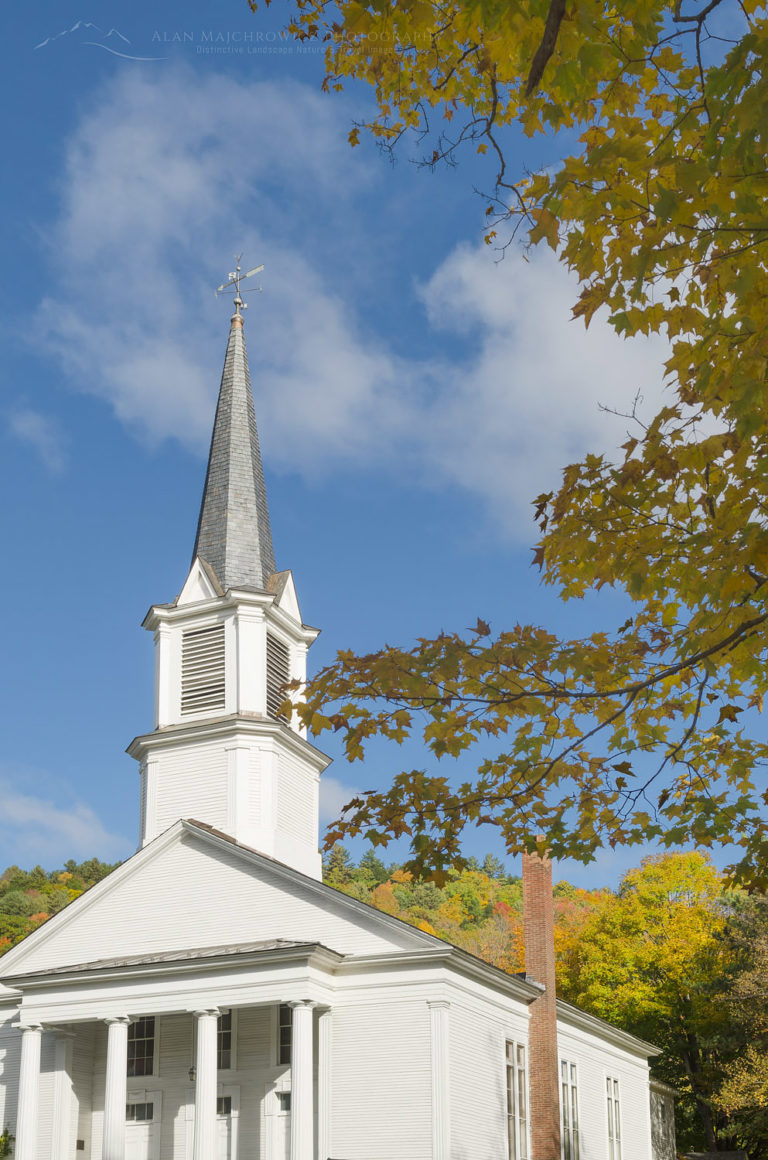 Church, Sharon, Vermont Alan Majchrowicz Photography