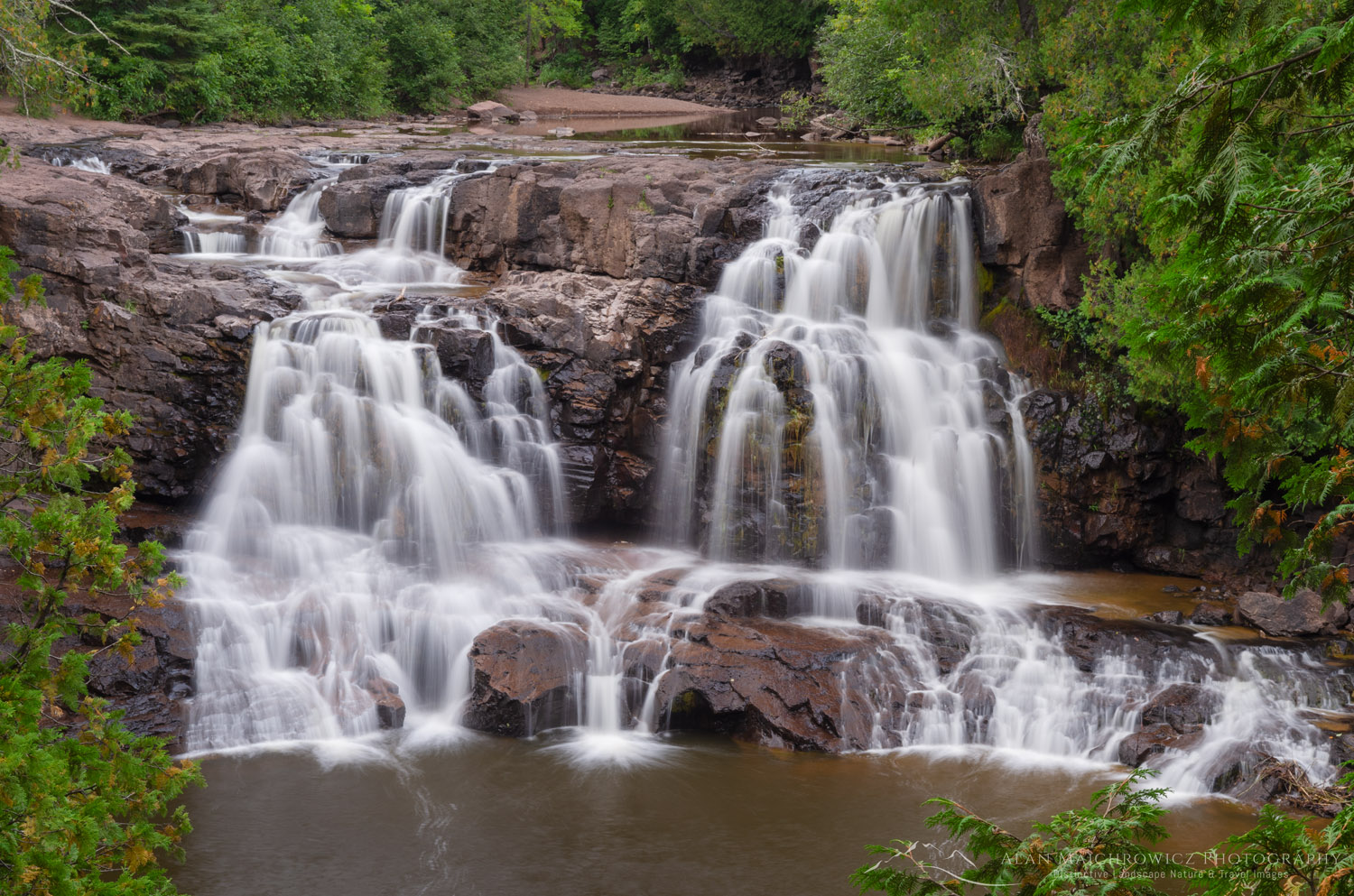 Upper Goosebury Falls, Goosebury Falls State Park Minnesota #63991