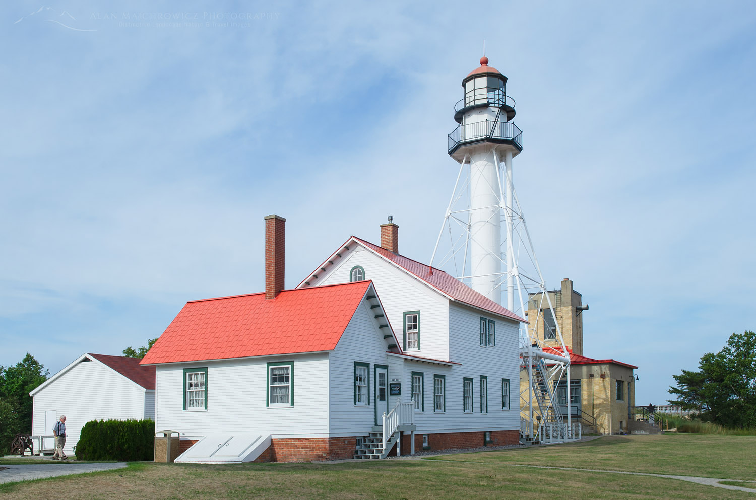 Whitefish Point Lighthouse and Great Lakes Shipwreck Museum. Upper Peninsula Michigan #63763