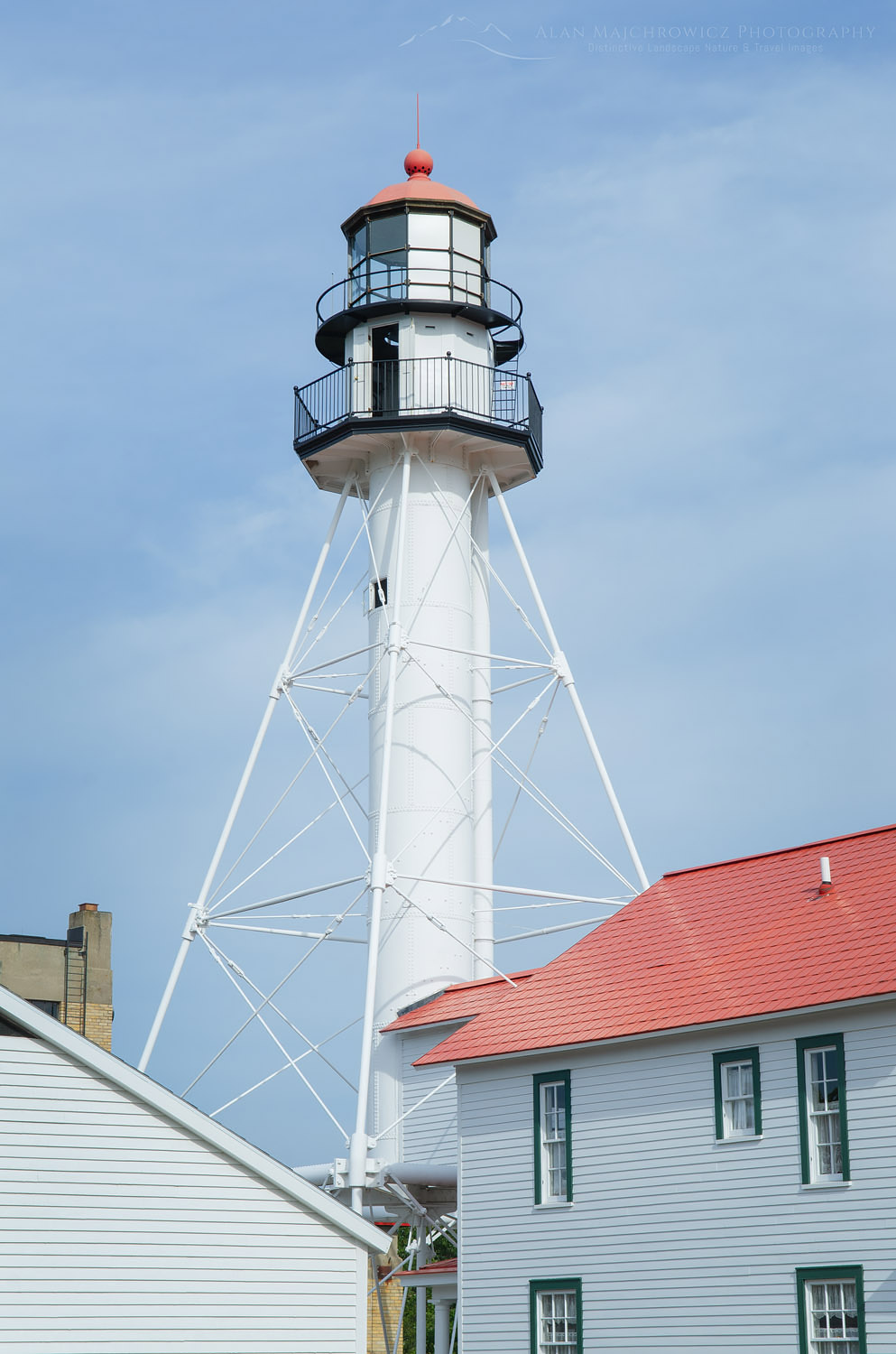 Whitefish Point Lighthouse and Great Lakes Shipwreck Museum. Upper Peninsula Michigan #63767