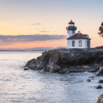 Lime Kiln Lighthouse San Juan Island Washington
