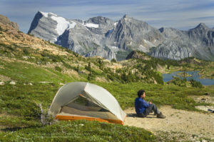 Height of the Rockies backcountry camp