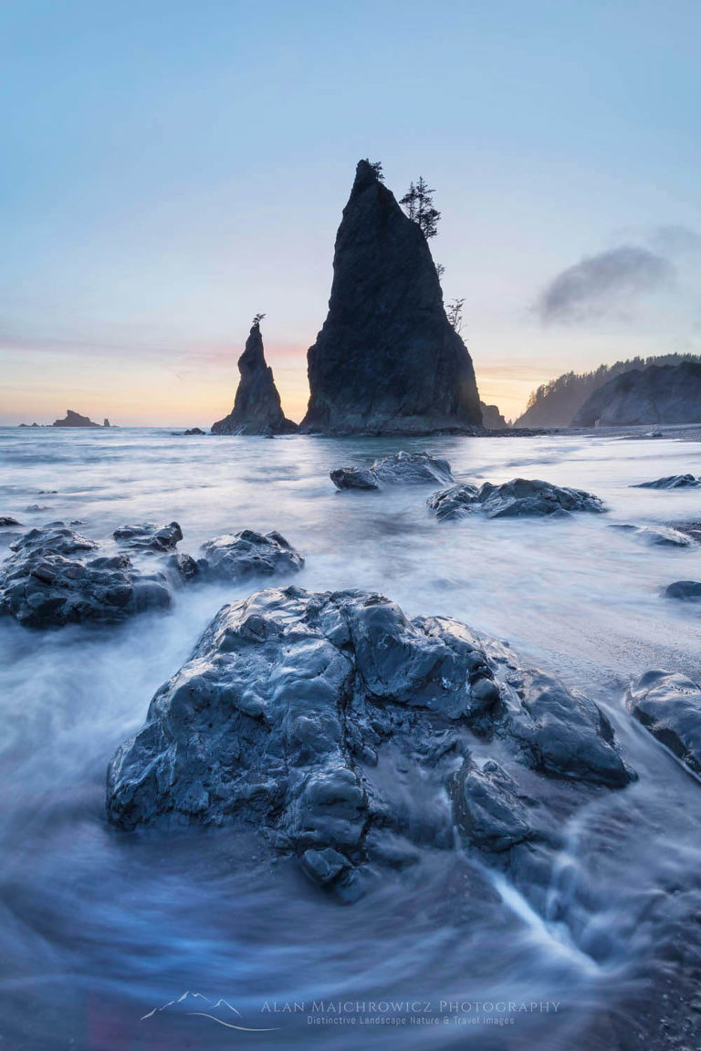 Split Rock Rialto Beach, Olympic National Park - Alan Majchrowicz ...