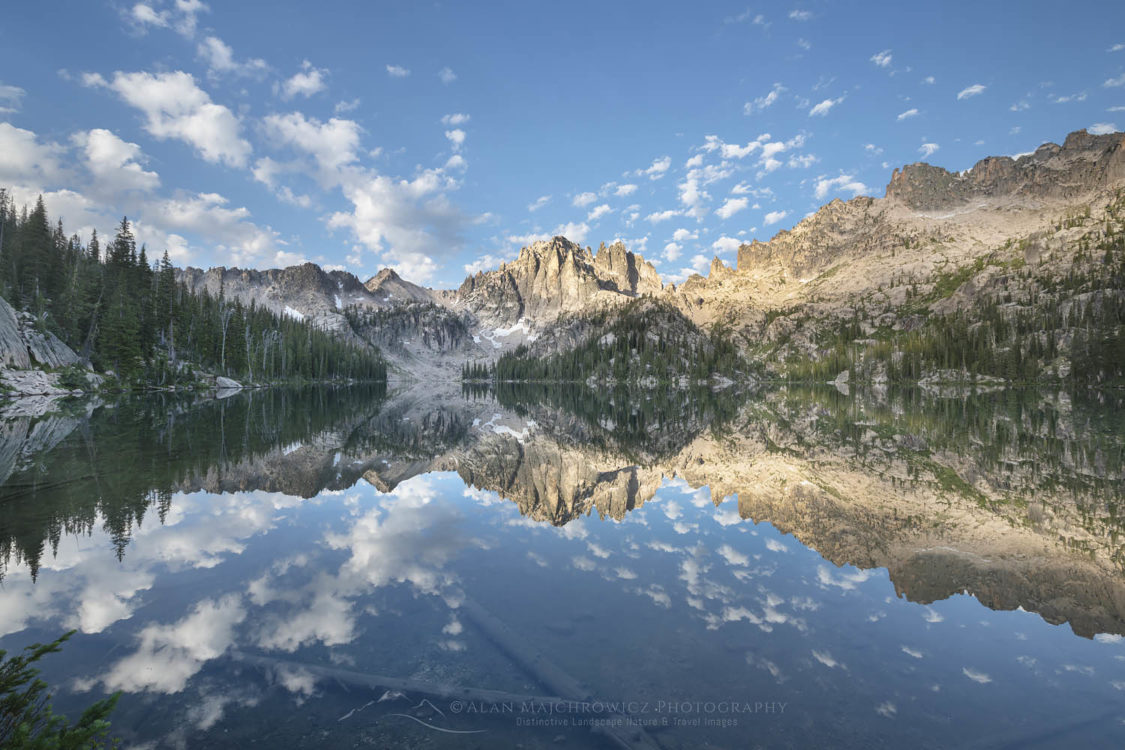 Baron Lake Monte Verita Peak Sawtooth Mountains - Alan Majchrowicz ...