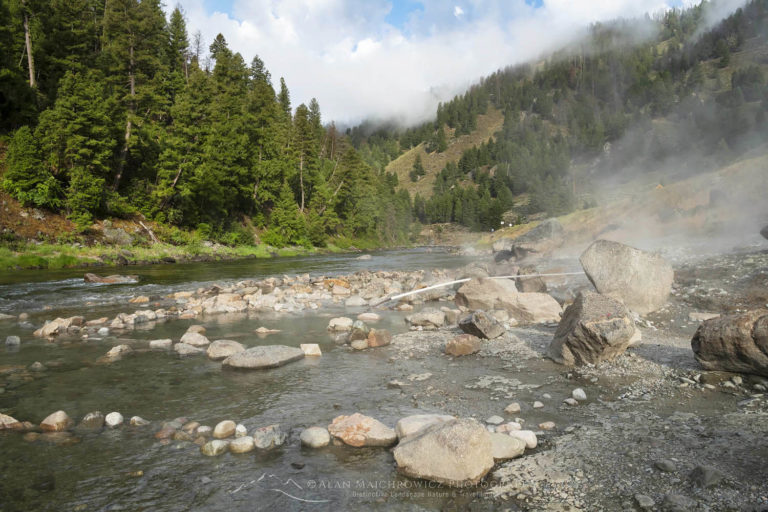 Sunbeam hot springs Salmon River Idaho - Alan Majchrowicz