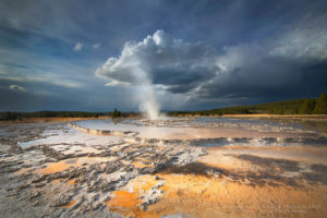 Great Fountain Geyser Yellowstone National Park