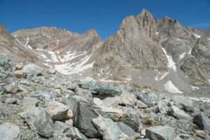 Bonney Peak and Mount Helen, Bridger Wilderness, Wind River Range Wyoming