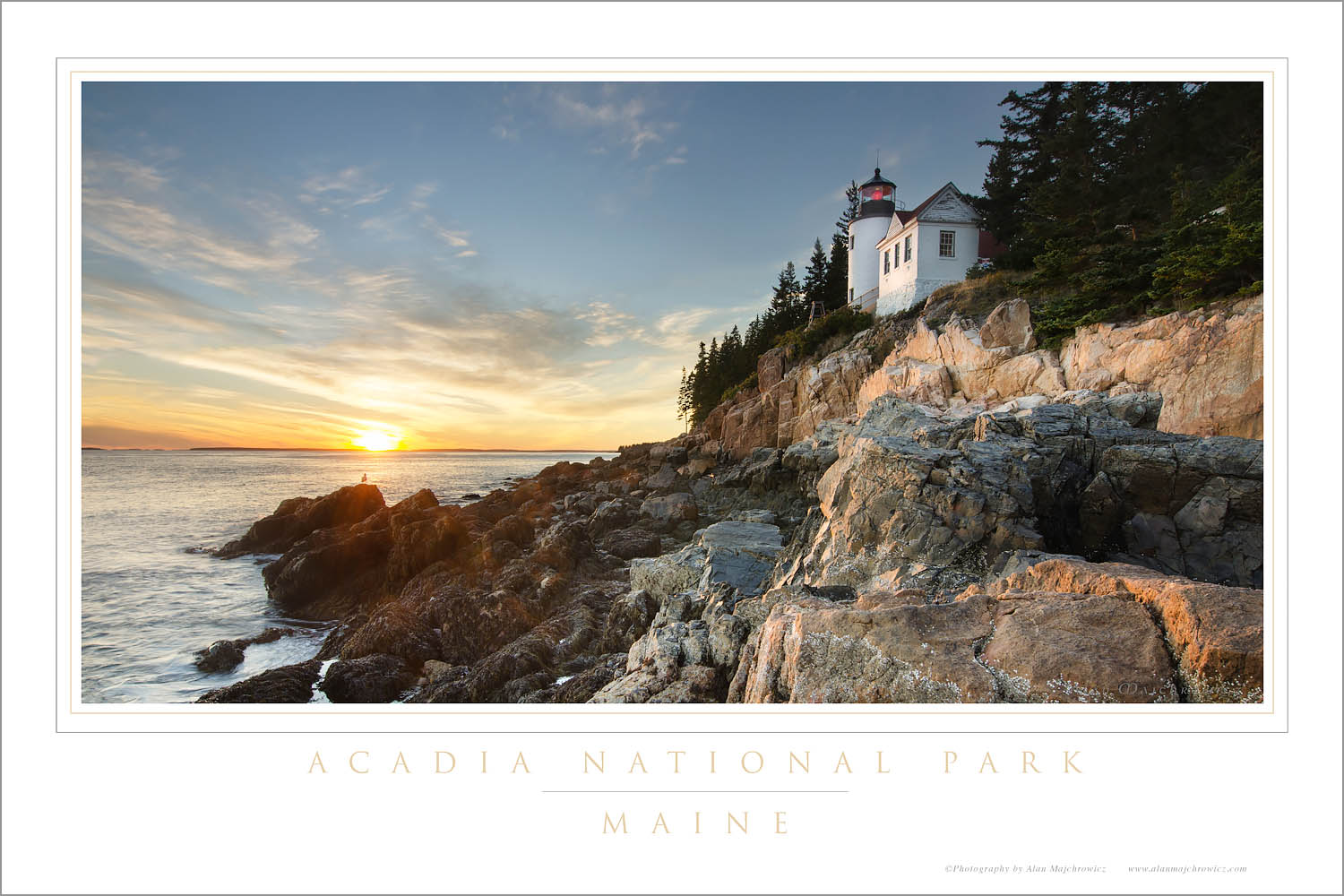 Bass Harbor Head Lighthouse, Acadia National Park, Maine