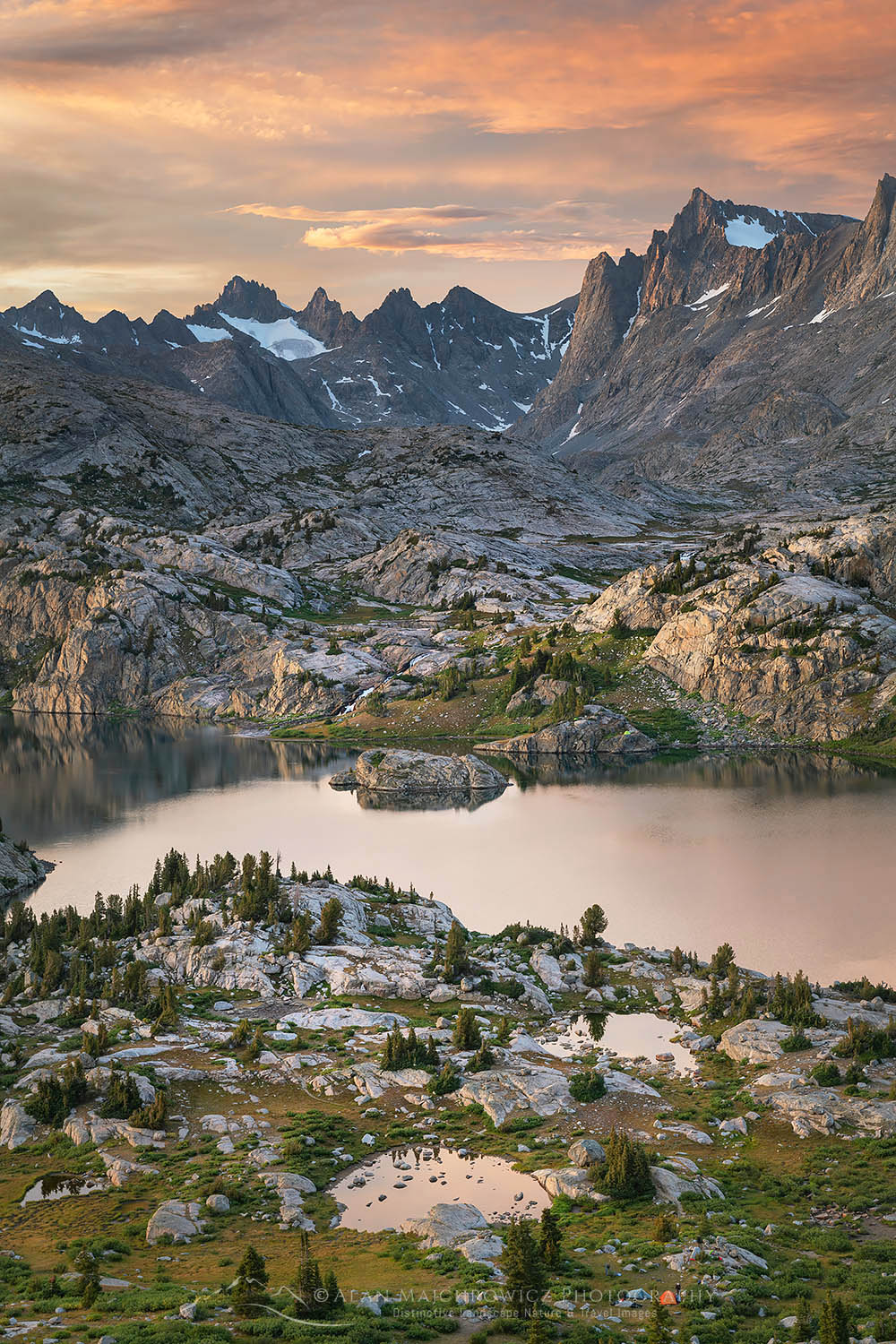 Island Lake Wind River Range - Alan Majchrowicz Photography