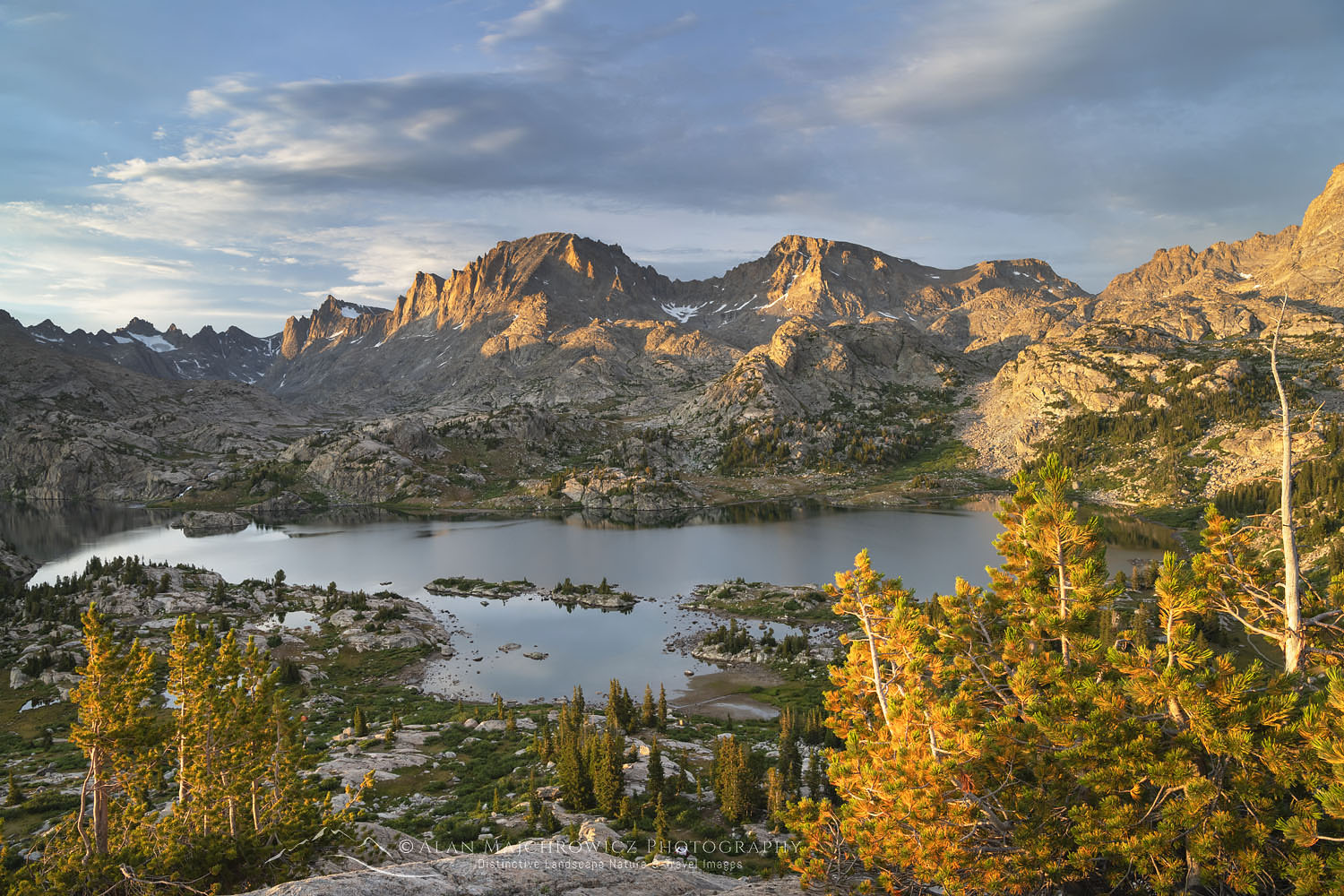 Island Lake and Fremont Peak, Bridger Wilderness, Wind River Range Wyoming #66368