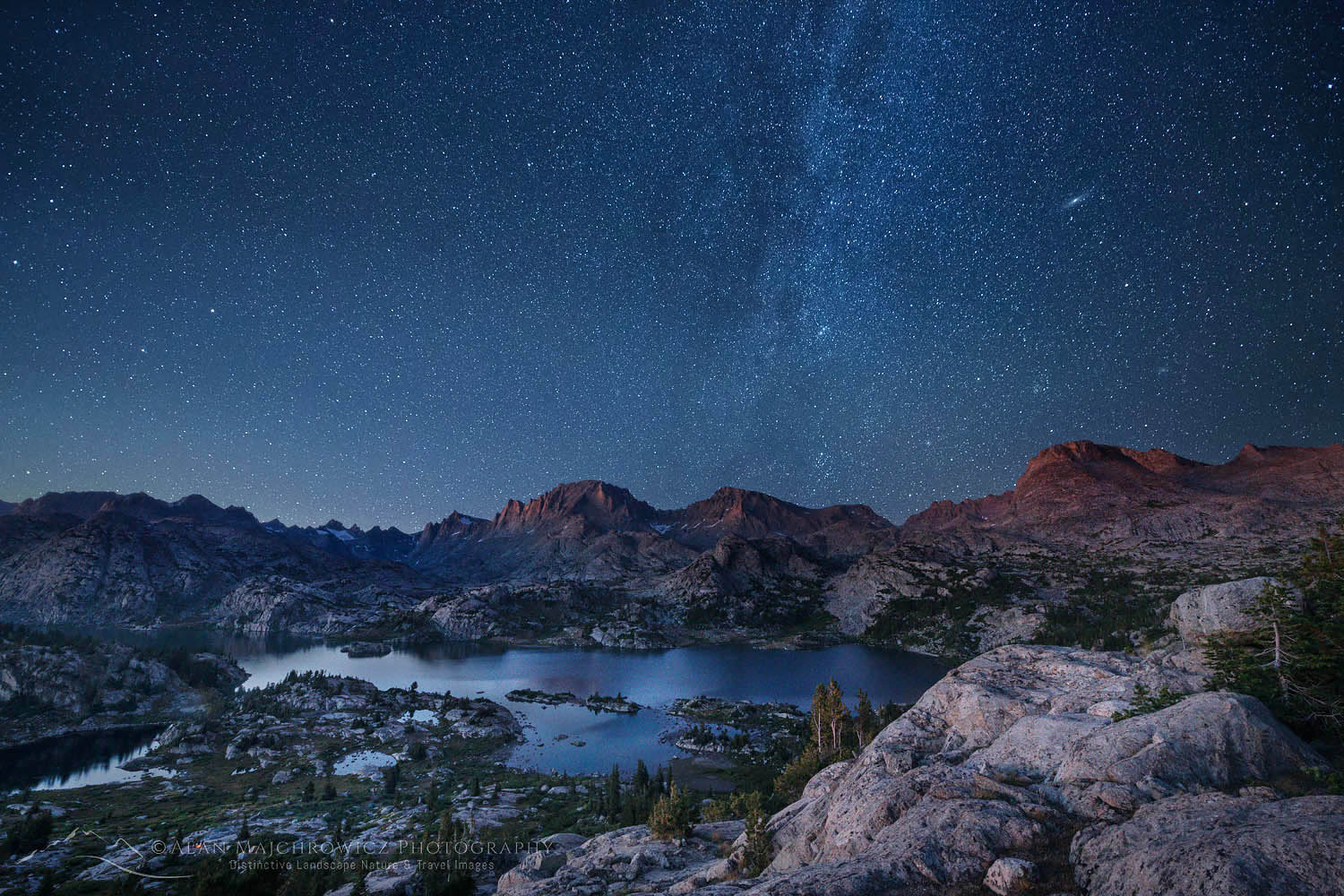 Island Lake Wind River Range - Alan Majchrowicz Photography Photography