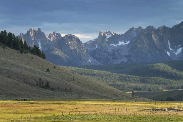 Stanley Basin Sawtooth Mountains Idaho - Alan Majchrowicz Photography