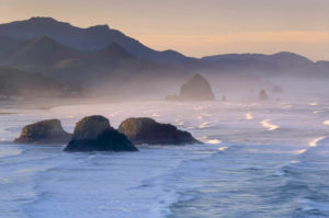 Cannon Beach from Ecola State Park Oregon